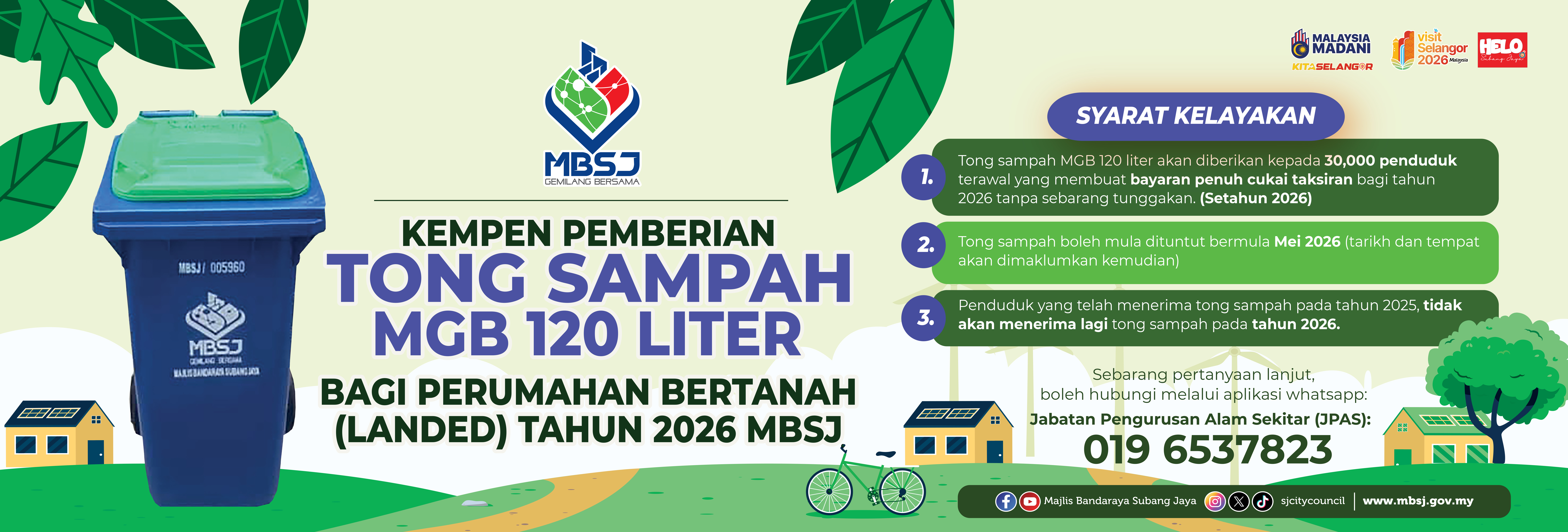 KEMPEN PEMBERI TONG SAMPAH MGB 2026